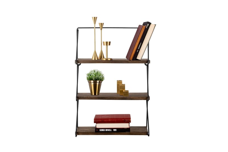 Rinorea Vegghylle 60x15 cm 3 Hyller - Oppbevaring - Hylle - Vegghylle