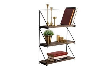 Rinorea Vegghylle 60x15 cm 3 Hyller - Oppbevaring - Hylle - Vegghylle