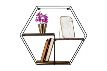 Serotinus Vegghylle 60x15 cm 3 Hyller - Oppbevaring - Hylle - Vegghylle