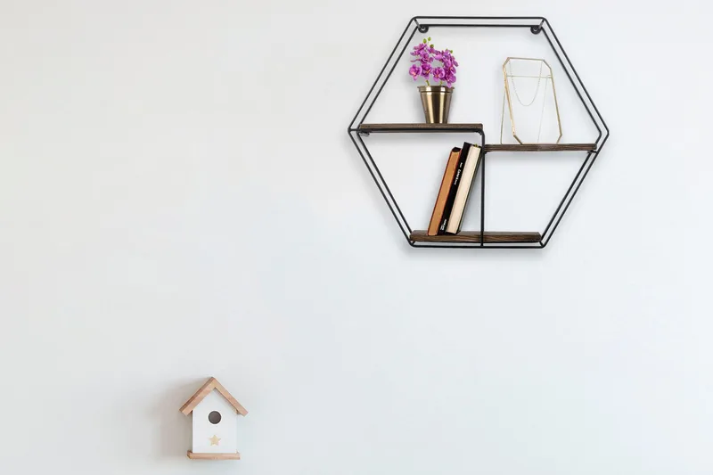 Serotinus Vegghylle 60x15 cm 3 Hyller - Oppbevaring - Hylle - Vegghylle