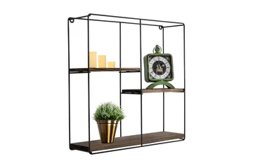 Siringo Vegghylle 60x15 cm 3 Hyller - Oppbevaring - Hylle - Vegghylle