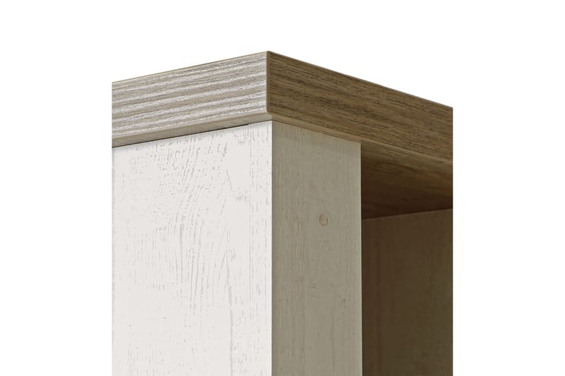 Talebi Hylle 41x114 cm - Brun / Hvit - Oppbevaring - Hylle - Bokhylle