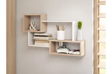 Trio Vegghylle 87x18x54 cm - Oppbevaring - Hylle - Vegghylle