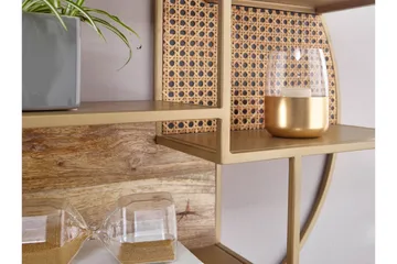 Tultered vegghylle - Brun - Oppbevaring - Hylle - Vegghylle