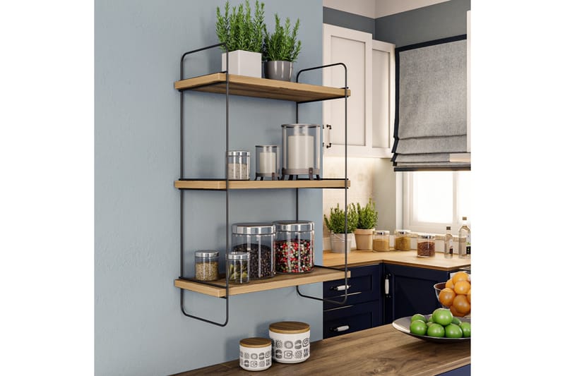 Vegghylle 20x40 cm - Natur - Oppbevaring - Hylle - Vegghylle