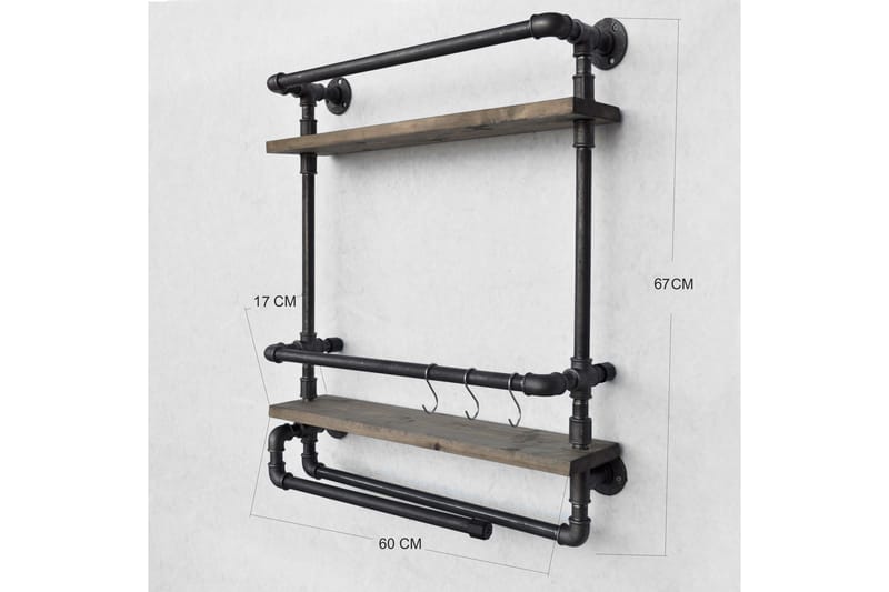Vegghylle Arthur - Vegghylle - Vegghengt oppbevaring