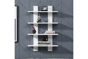 Vegghylle Laurela 60x16 cm - Hvit - Oppbevaring - Hylle - Vegghylle