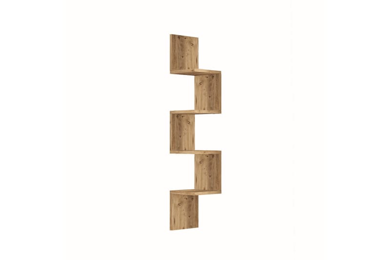 Vegghylle Qorgyle 22 cm - Brun - Oppbevaring - Hylle - Vegghylle