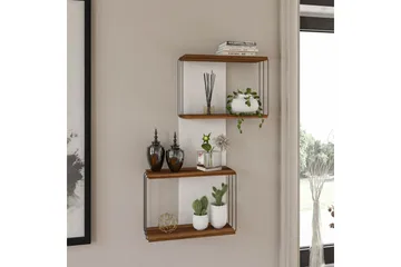 Vilsberg Vegghylle 18x22 cm - Natur - Oppbevaring - Hylle - Vegghylle