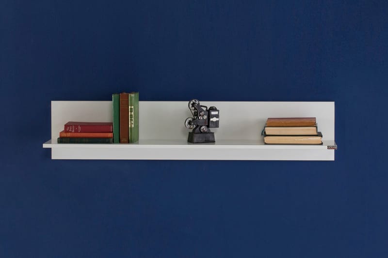 Wall Shelf Hvit høyglans - Hvit - Oppbevaring - Hylle - Vegghylle