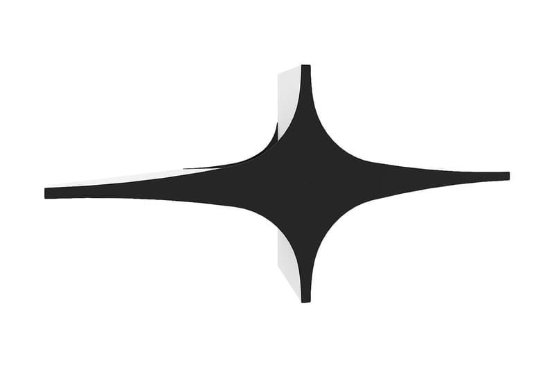 Wall Shelf Svart, Svart