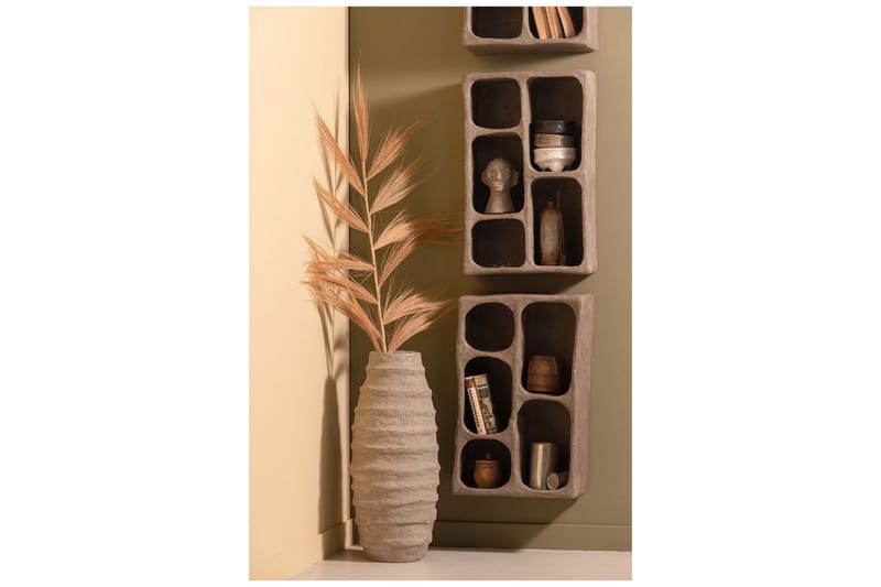 Woudmeer Vegghylle 23x45cm - Grå - Oppbevaring - Hylle - Vegghylle