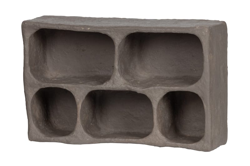 Woudmeer Vegghylle 23x45cm, Grå