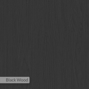 Verina Bokhylle 161 cm - Black Wood - Oppbevaring - Hylle - Hjørnehylle