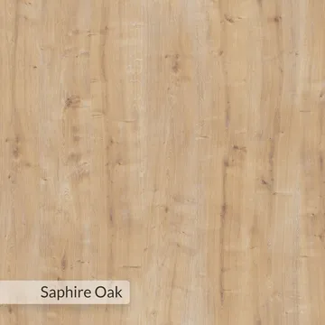 Verina Bokhylle 161 cm - Sapphire Oak - Oppbevaring - Hylle - Hjørnehylle
