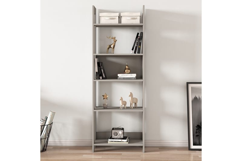 Voiture Bokhylle 64 cm - Grå - Oppbevaring - Hylle - Bokhylle