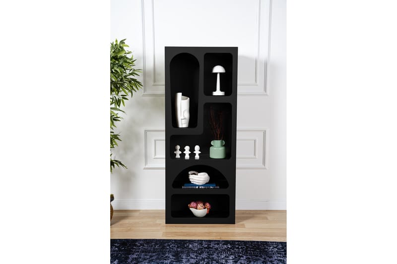 Wenus Bokhylle 60 cm - Svart - Oppbevaring - Hylle - Bokhylle