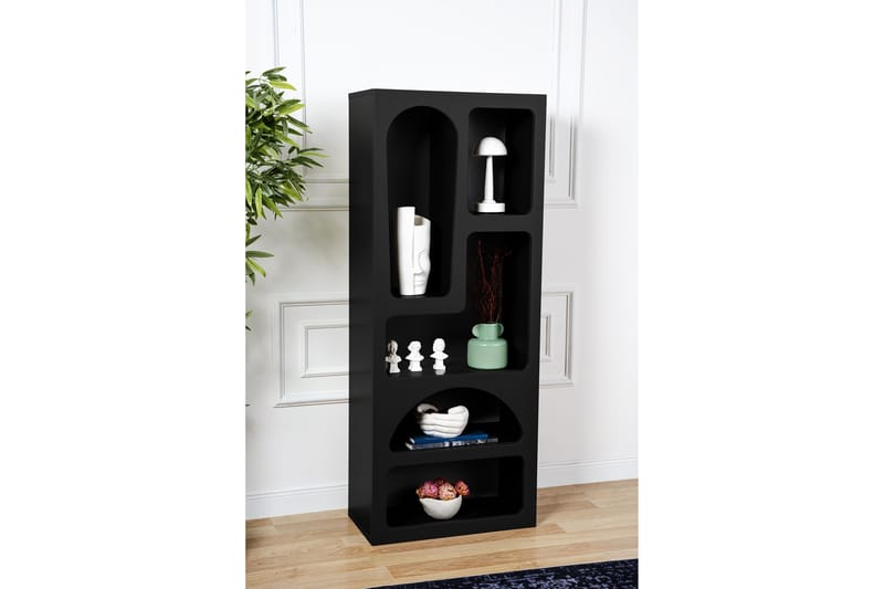 Wenus Bokhylle 60 cm - Svart - Oppbevaring - Hylle - Bokhylle