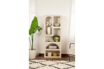 Wenus Bokhylle 60 cm - Travertin/Sandstein - Oppbevaring - Hylle - Bokhylle