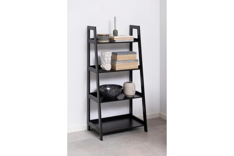 Wilele Bokhylle 63 cm i Malt Tre - Sort - Oppbevaring - Hylle - Bokhylle
