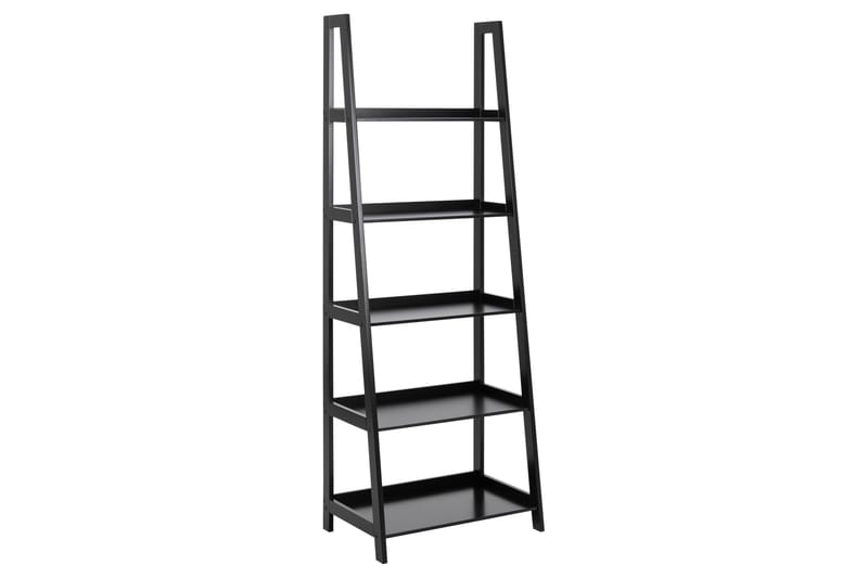 Wilele Bokhylle 63 cm i Malt Tre, Svart