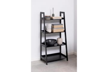 Wilele Bokhylle 63 cm i Malt Tre - Svart - Oppbevaring - Hylle - Bokhylle