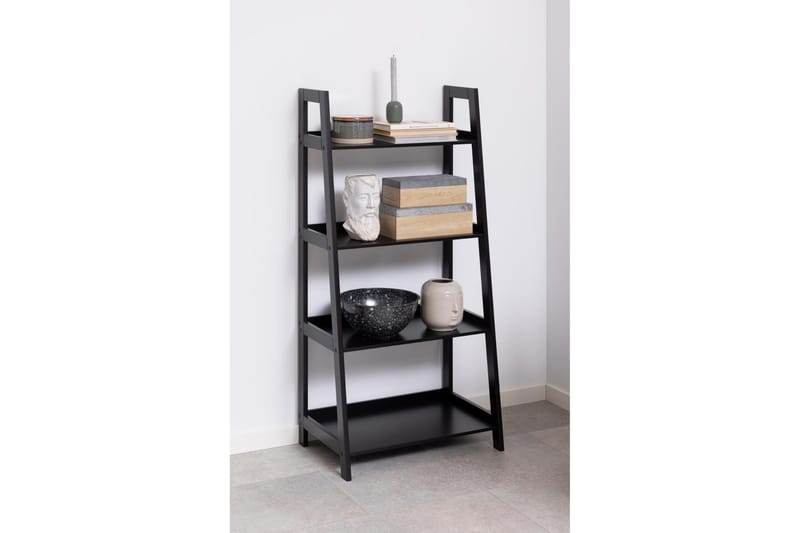 Wilele Bokhylle 63 cm i Malt Tre - Svart - Oppbevaring - Hylle - Bokhylle