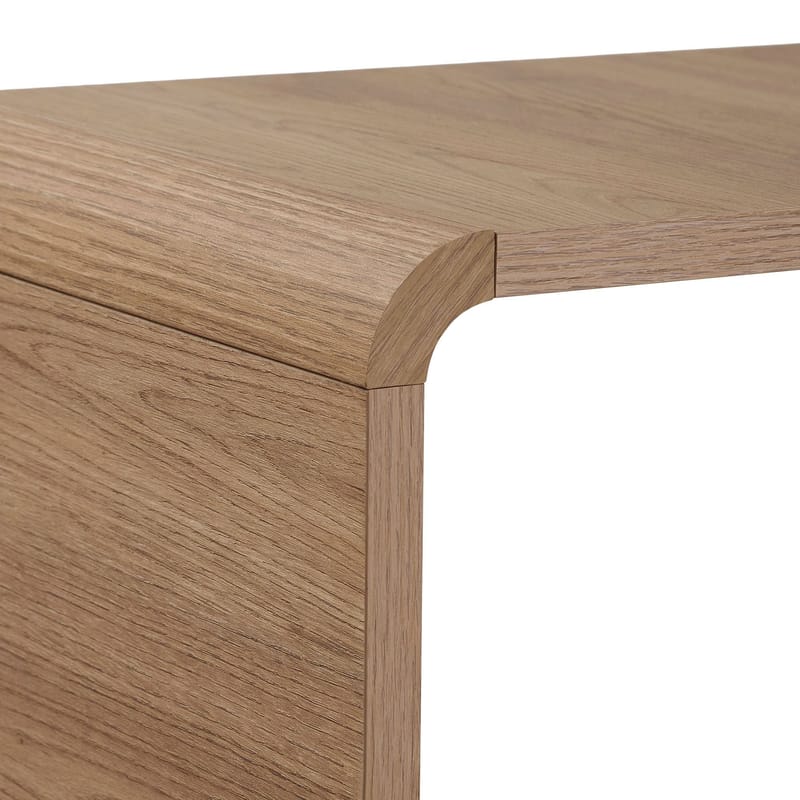 Zavio Bokhylle 78x153x34 cm - Eik - Oppbevaring - Hylle - Bokhylle