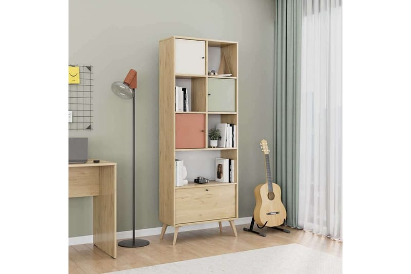 Zerion Bokhylle 67 cm - Oppbevaring - Hylle - Bokhylle