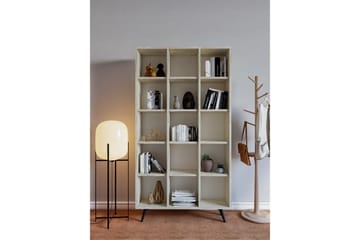 Zipa Bokhylle 100 cm - Beige - Oppbevaring - Hylle - Bokhylle