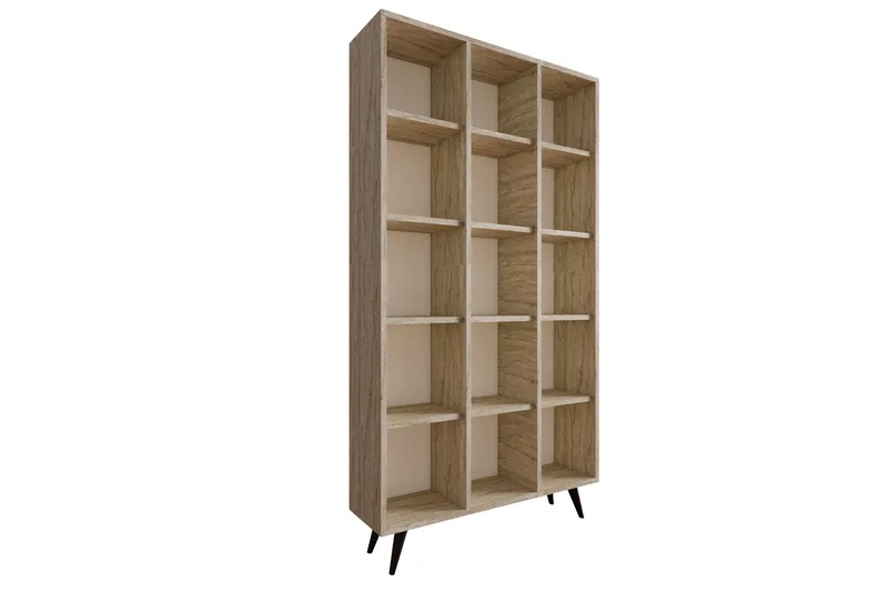 Zipa Bokhylle 100 cm, Beige