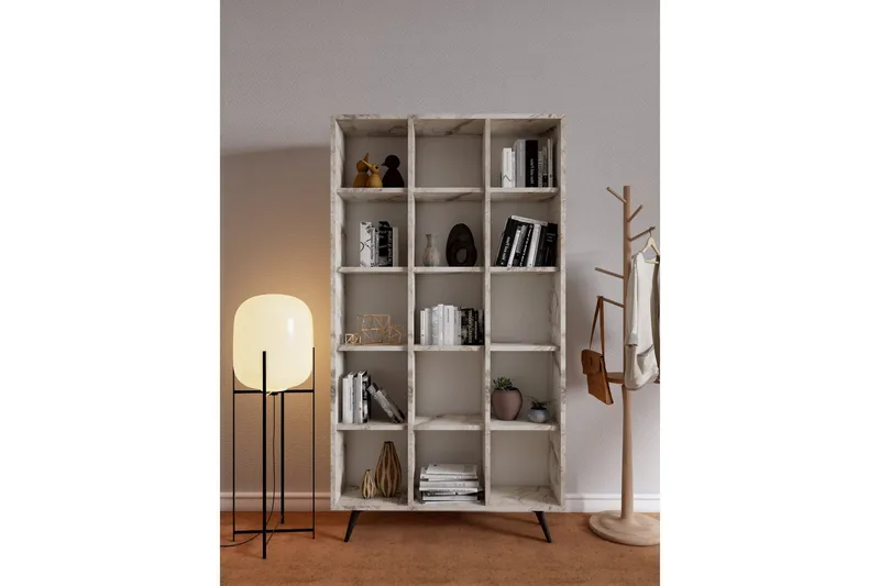 Zipa Bokhylle 100 cm - Eik - Oppbevaring - Hylle - Bokhylle