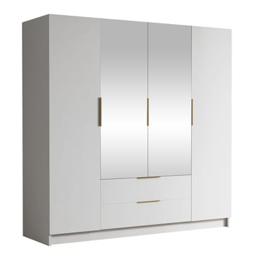 Kelros Garderobeskapeskap med speil 200x216 cm