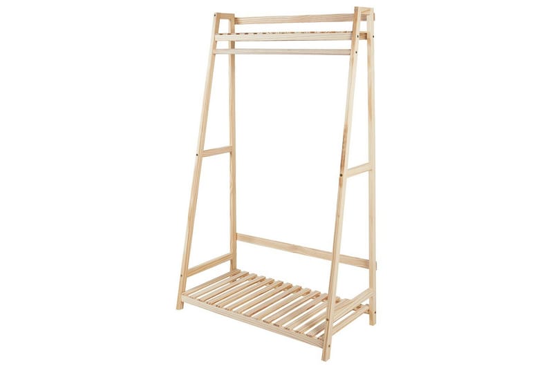 Klädhängare Beliani Baker NO_BRAND Light colored wood