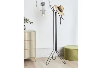 Klädhängare Beliani Britton Black - Oppbevaring - Kles oppbevaring - Kleshengere & knaggrekker - Klestativ