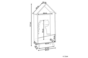 Klädhängare Beliani Durango Light colored wood||Green - Oppbevaring - Kles oppbevaring - Kleshengere & knaggrekker - Klestativ