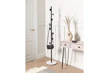 Klädhängare Beliani Notus Guld/vit Black||White - Oppbevaring - Kles oppbevaring - Kleshengere & knaggrekker - Klestativ