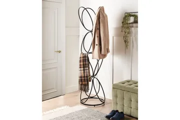 Klädhängare Beliani Walters Guld Black - Oppbevaring - Kles oppbevaring - Kleshengere & knaggrekker - Klestativ