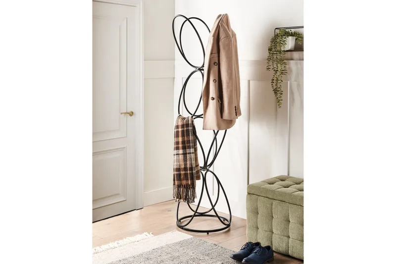 Klädhängare Beliani Walters Guld Black - Oppbevaring - Kles oppbevaring - Kleshengere & knaggrekker - Klestativ