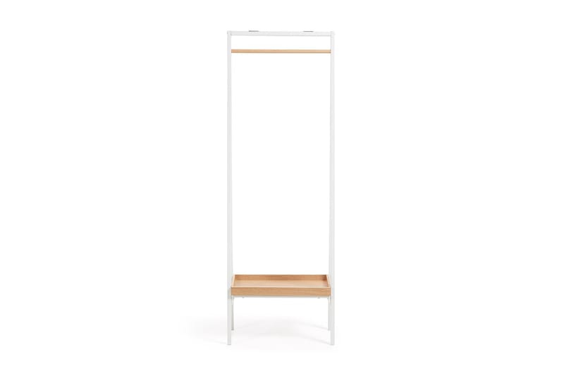 Klesstativ Belgrad 55 cm - Hvit|Eik - Klestativ
