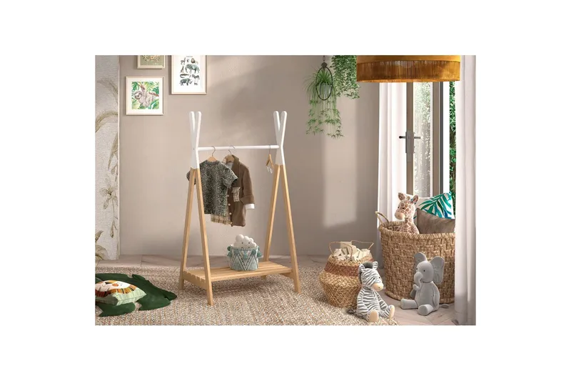 Klesstativ Kiddy - Oppbevaring - Kles oppbevaring - Kleshengere & knaggrekker - Klestativ