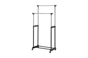 Novarina Klesstativ 83x43 cm - Svart/Sølv - Oppbevaring - Kles oppbevaring - Kleshengere & knaggrekker - Klestativ