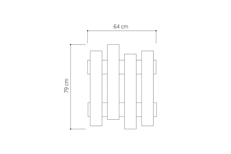 Decorta Kleshenger - Oppbevaring - Kles oppbevaring - Kleshengere & knaggrekker - Knagger