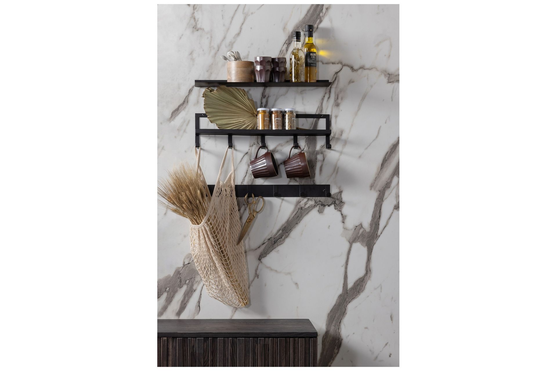 Kroklist Markishe - Svart - Oppbevaring - Kles oppbevaring - Kleshengere & knaggrekker - Knagger