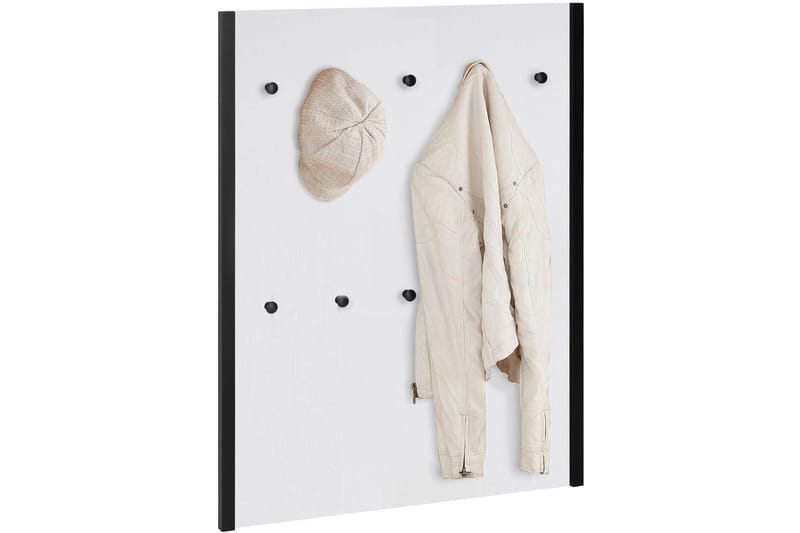 Plattpark Kleshenger 75x100 cm, Hvit/Svart