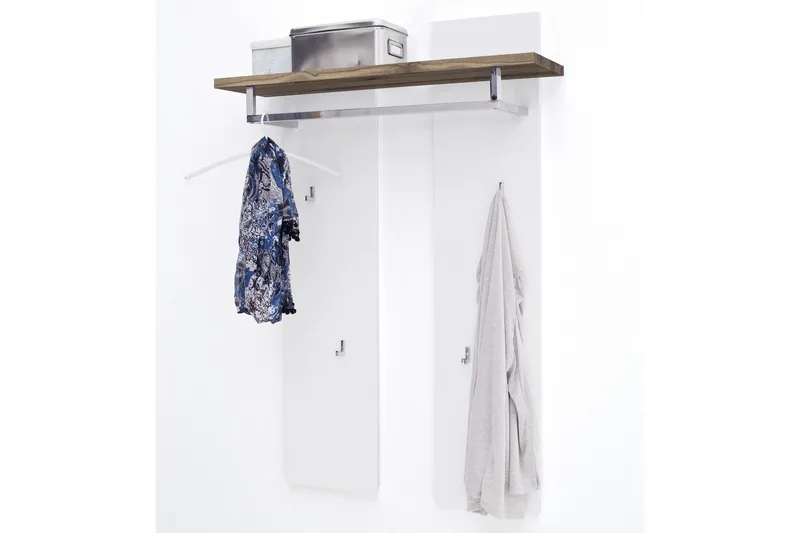 Romina Klesstativ - Hvit/Tre/Natur - Oppbevaring - Kles oppbevaring - Kleshengere & knaggrekker - Knagger