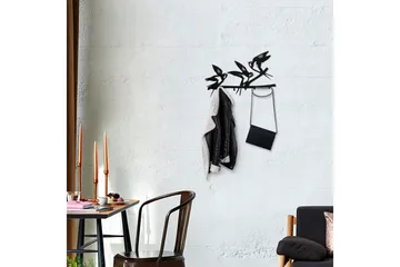 Salcuta Kleskroker 52x32 cm - Svart - Oppbevaring - Kles oppbevaring - Kleshengere & knaggrekker - Knagger