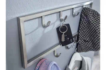 Seddik Kleskrok 50 cm - Sølv - Oppbevaring - Kles oppbevaring - Kleshengere & knaggrekker - Knagger