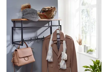 Seddik Kleskrok 71 cm - Brun - Oppbevaring - Kles oppbevaring - Kleshengere & knaggrekker - Knagger