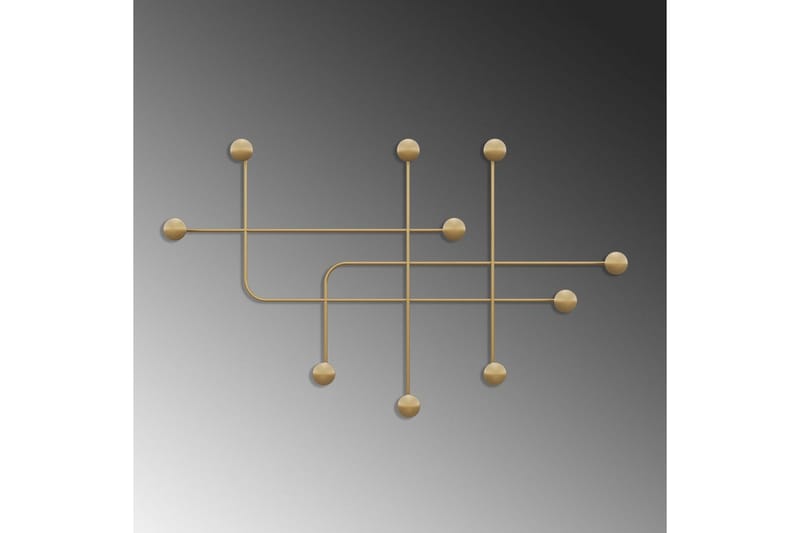 Metall Vegghook Australia Gull - Gull - Oppbevaring - Kles oppbevaring - Kleshengere & knaggrekker - Knagger